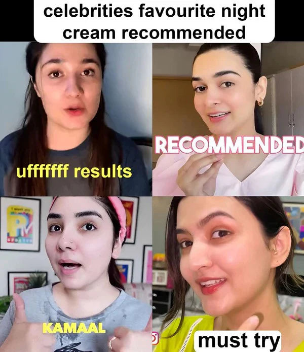 Wiki UK Deal (2Night cream + Serum + SkinPolish + Facewash)